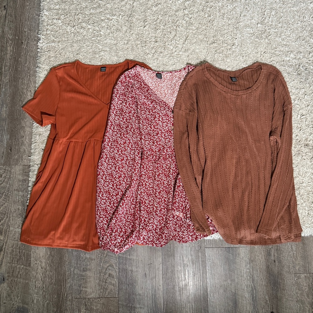 SHEIN maternity top bundle